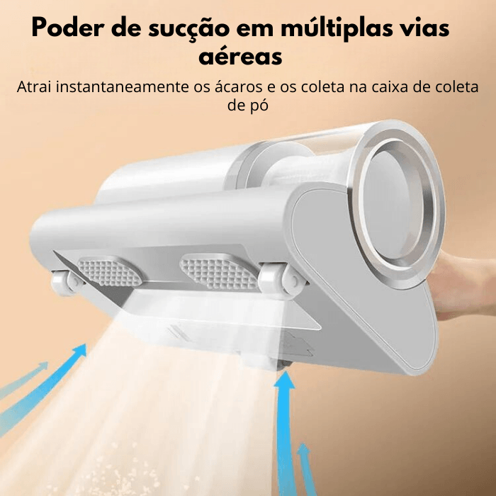 Aspirador de Pó e de remoção de ácaros e esterilização UV MAX - brilho boutique