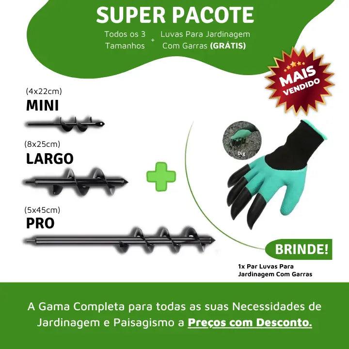 Broca Espiral Garden Auger© - Prepare o Terreno Perfeito Para Suas Plantas Florescerem em Tempo Recorde - brilho boutique