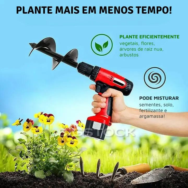 Broca Espiral Garden Auger© - Prepare o Terreno Perfeito Para Suas Plantas Florescerem em Tempo Recorde - brilho boutique