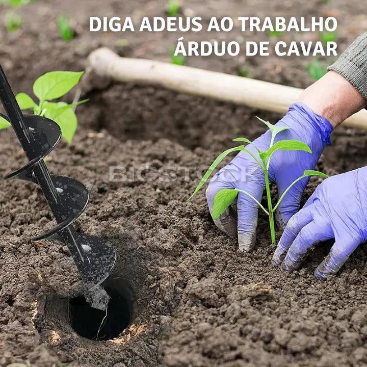 Broca Espiral Garden Auger© - Prepare o Terreno Perfeito Para Suas Plantas Florescerem em Tempo Recorde - brilho boutique