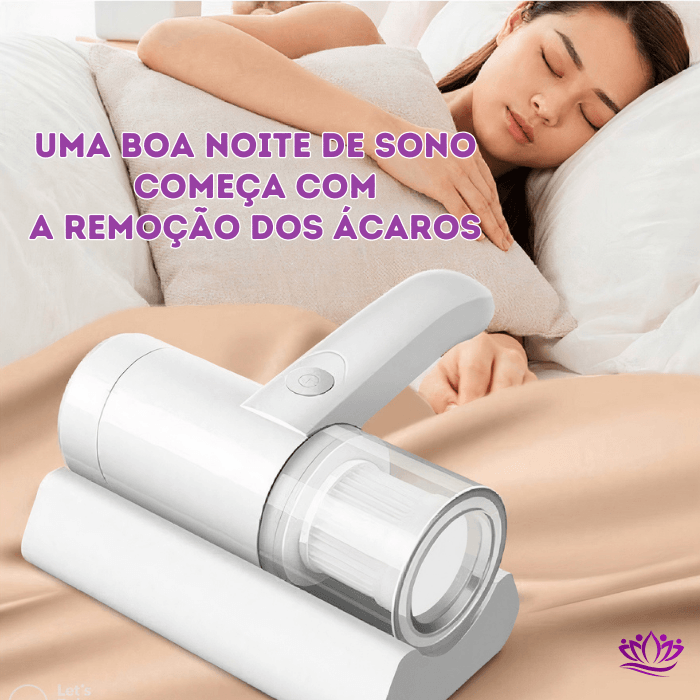 Aspirador de Pó e de remoção de ácaros e esterilização UV MAX - brilho boutique